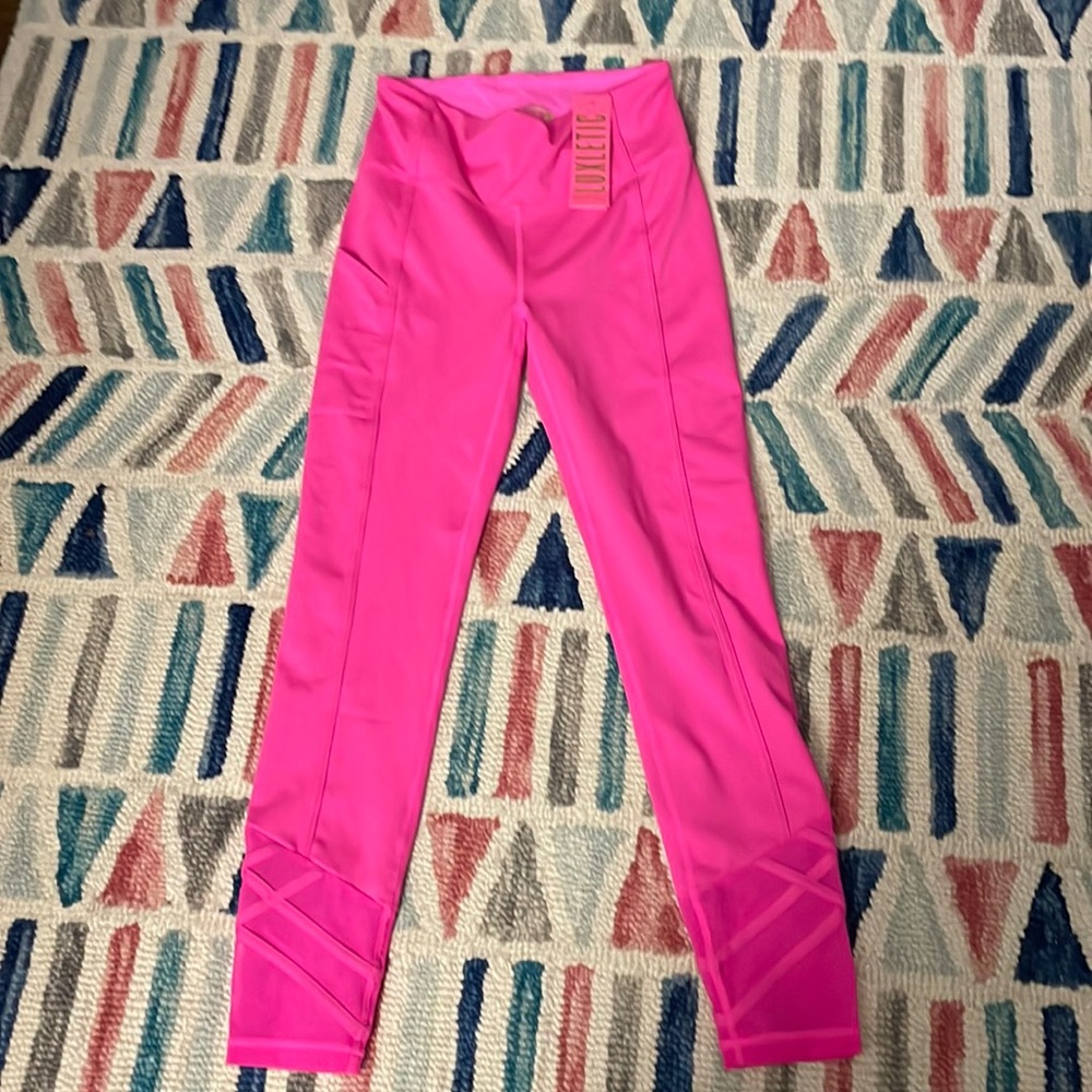 Lily Pulitzer luxletic pink leggings